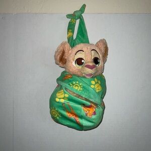 DISNEY: Lion King Plush Baby Nala in Swaddle. Disney Parks.